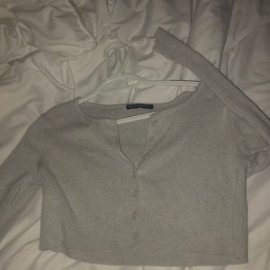 Cropped brandy Melville cardigan